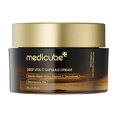 MEDICUBE Deep Vita C Capsule Cream освітлювальний капсульний крем з вітаміном С
