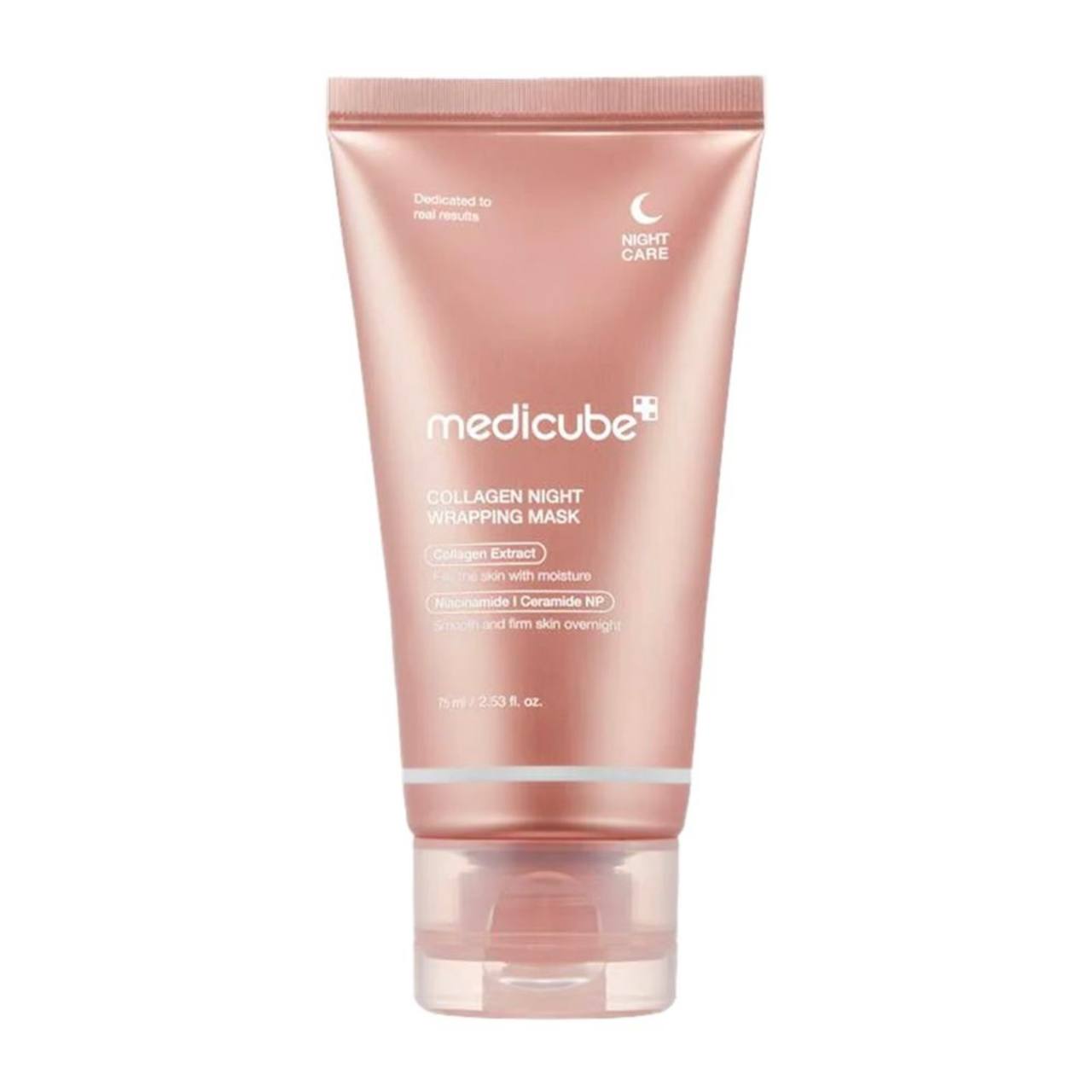 MEDICUBE Collagen Night Wrapping Mask колагенова нічна маска-плівка