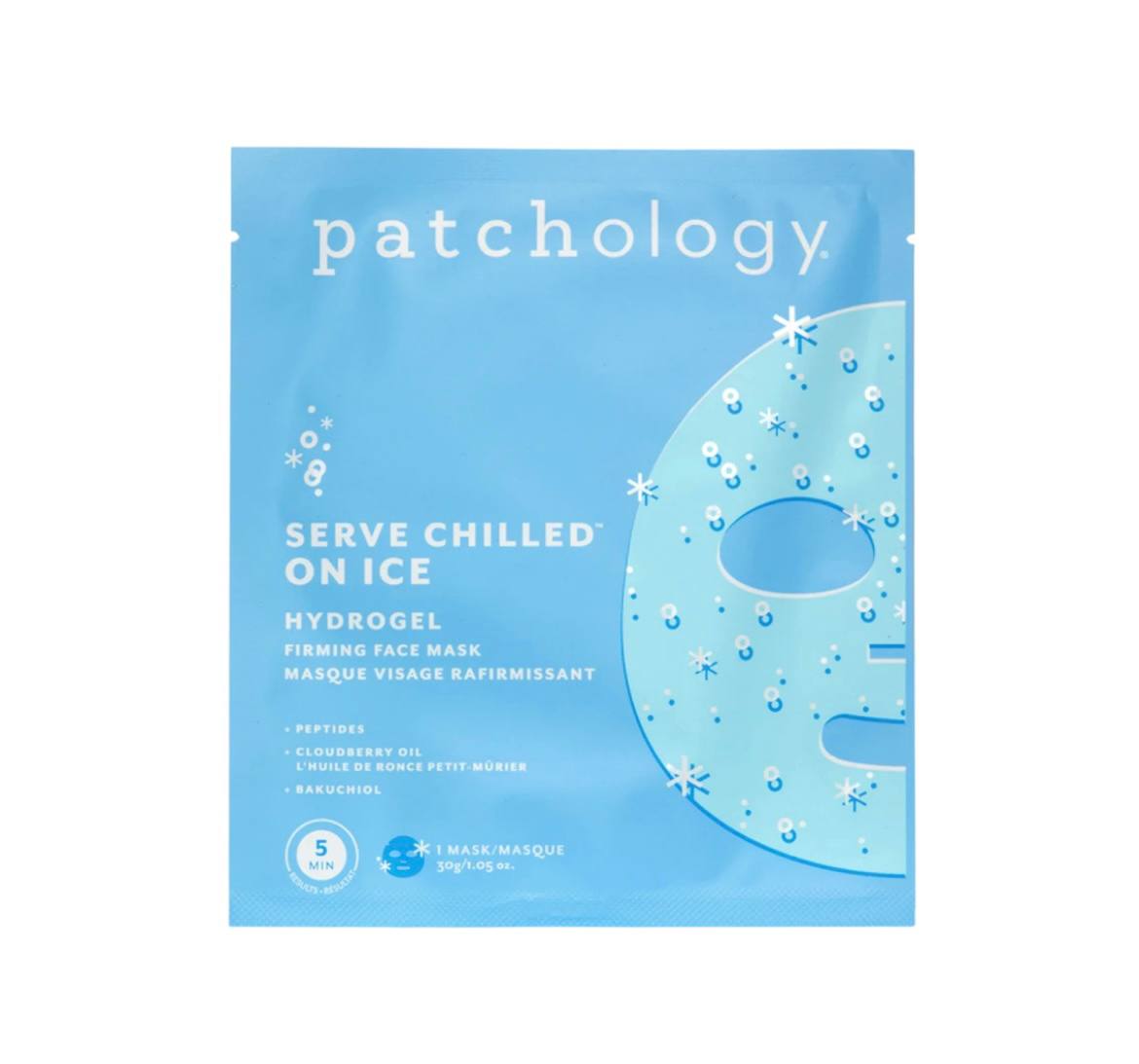PATCHOLOGY serve chilled on ice охолоджуюча та зміцнююча гідрогелева маска