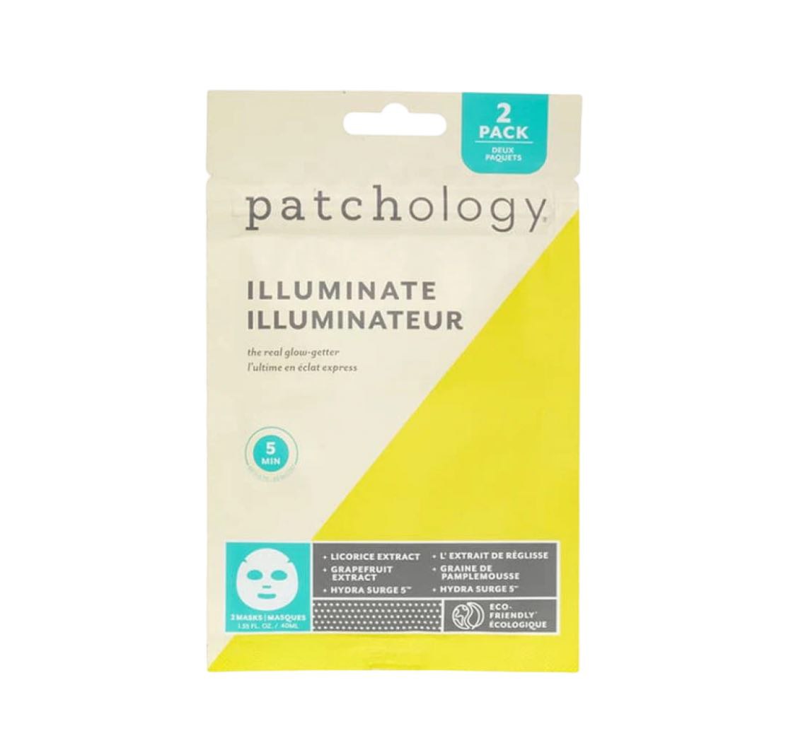 PATCHOLOGY Illuminate 5 Minute Sheet Mask маска для сяйва шкіри 2 pack