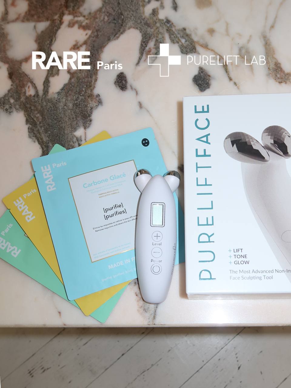 PureLift FACE white + 3 маски RARE Paris в подарунок!