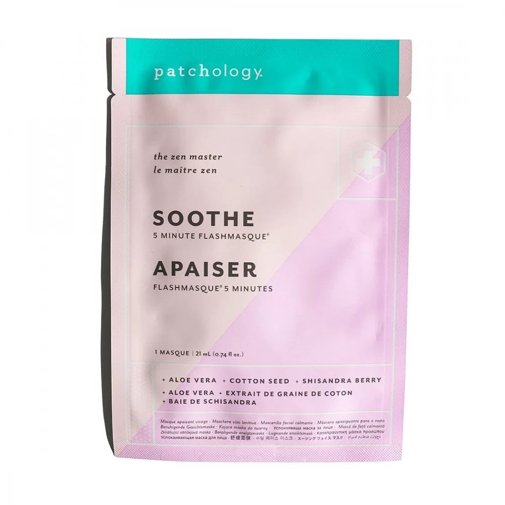 PATCHOLOGY FlashMasque Soothe 5 Minute Sheet Mask маска заспокійлива