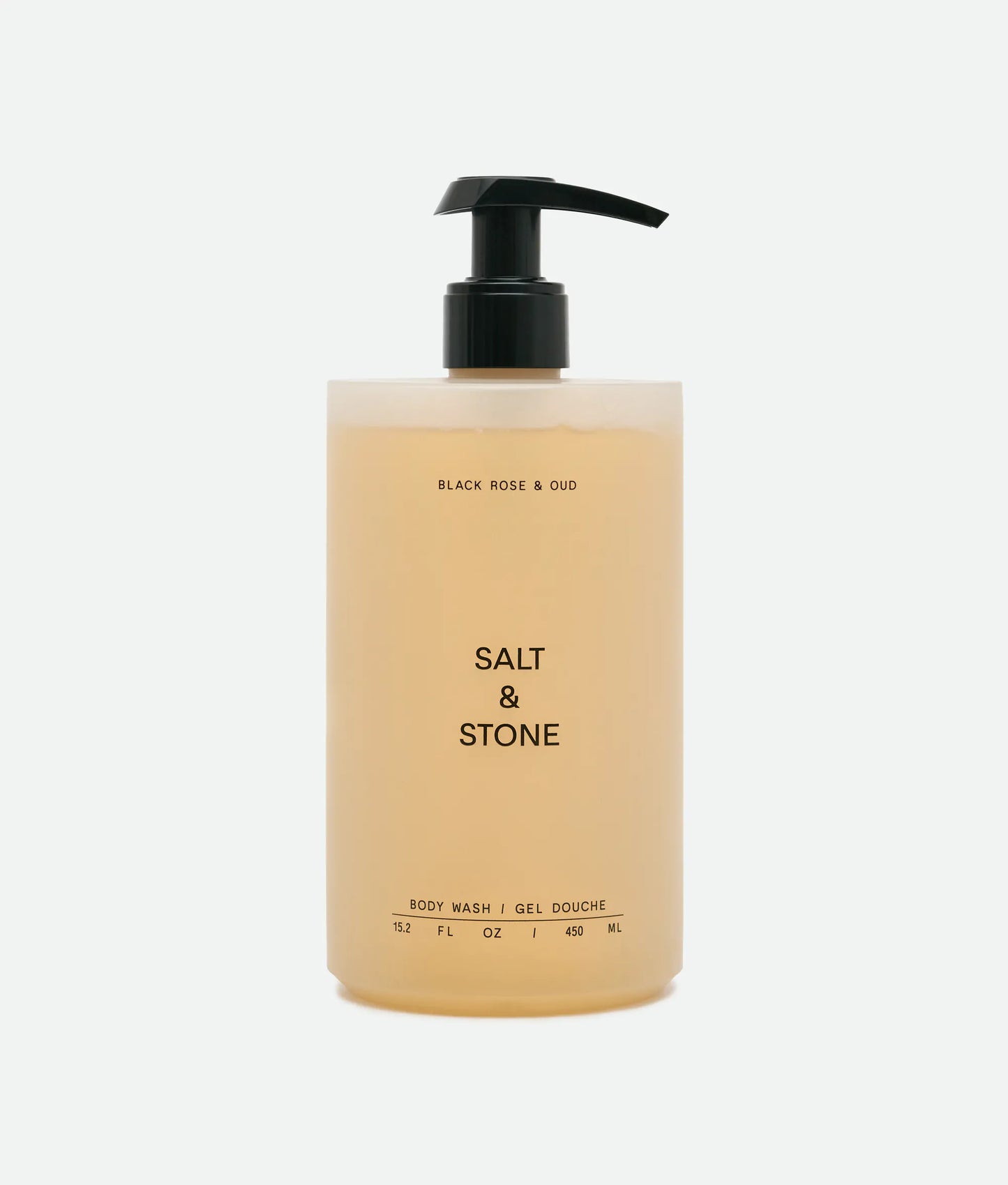 SALT & STONE Антиоксидантний гель для душу з ароматом чорної троянди та уда