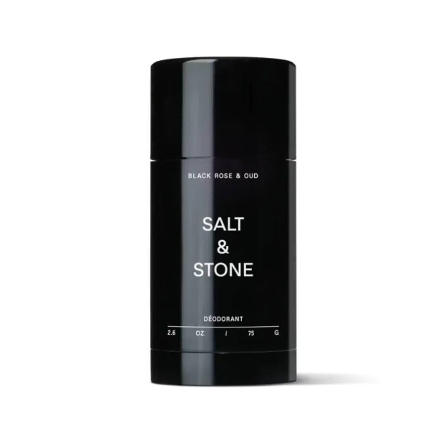 SALT & STONE Натуральний дезодорант з ароматом чорної троянди та уда
