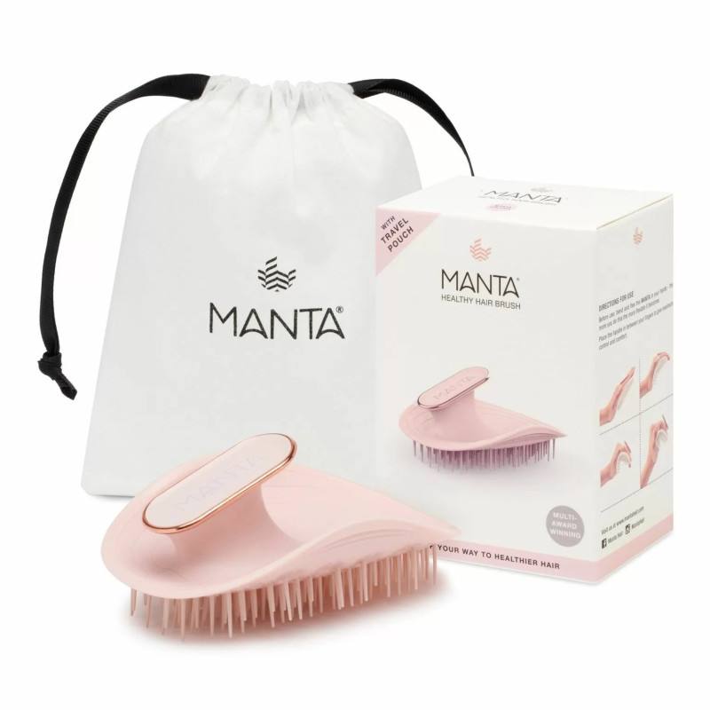 MANTA Щітка для волосся Рожева