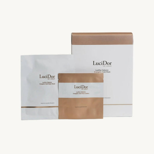 LuciDor Galvanic Mask Інноваційна гальванічна маска з мікрострумами та нано-золотом