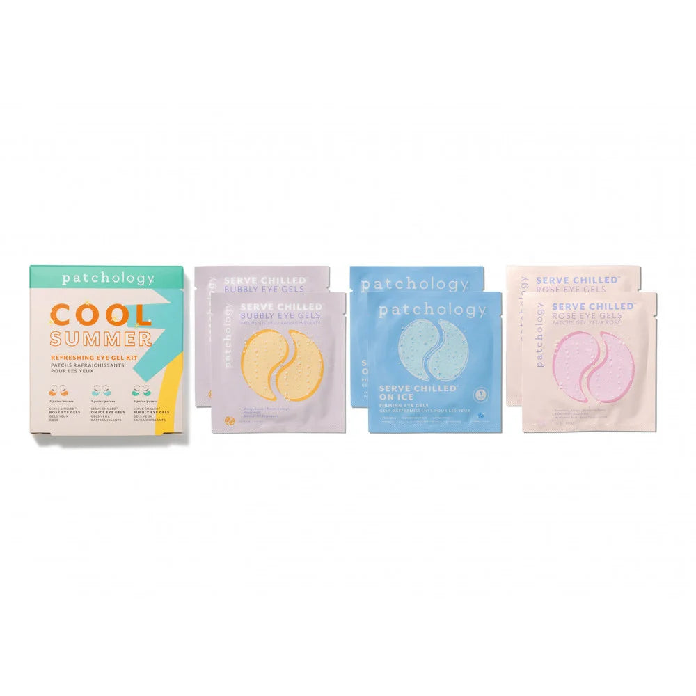 PATCHOLOGY Cool Summer Refreshing Eye Gel Kit набір літніх освіжаючих патчів для очей